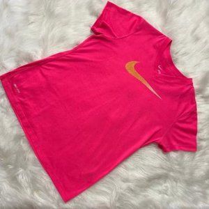 Pink Nike dri-fit shirt